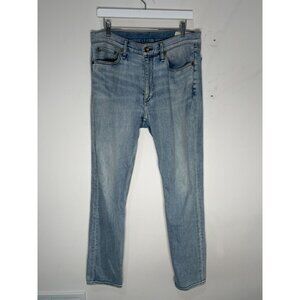 Rag & Bone Fit 2 Slim Jeans 33x32L – Light Wash Premium Denim Clean Boy Quiet